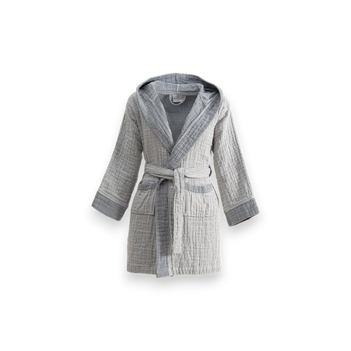 Детский халат Melinda из органического муслина | синий