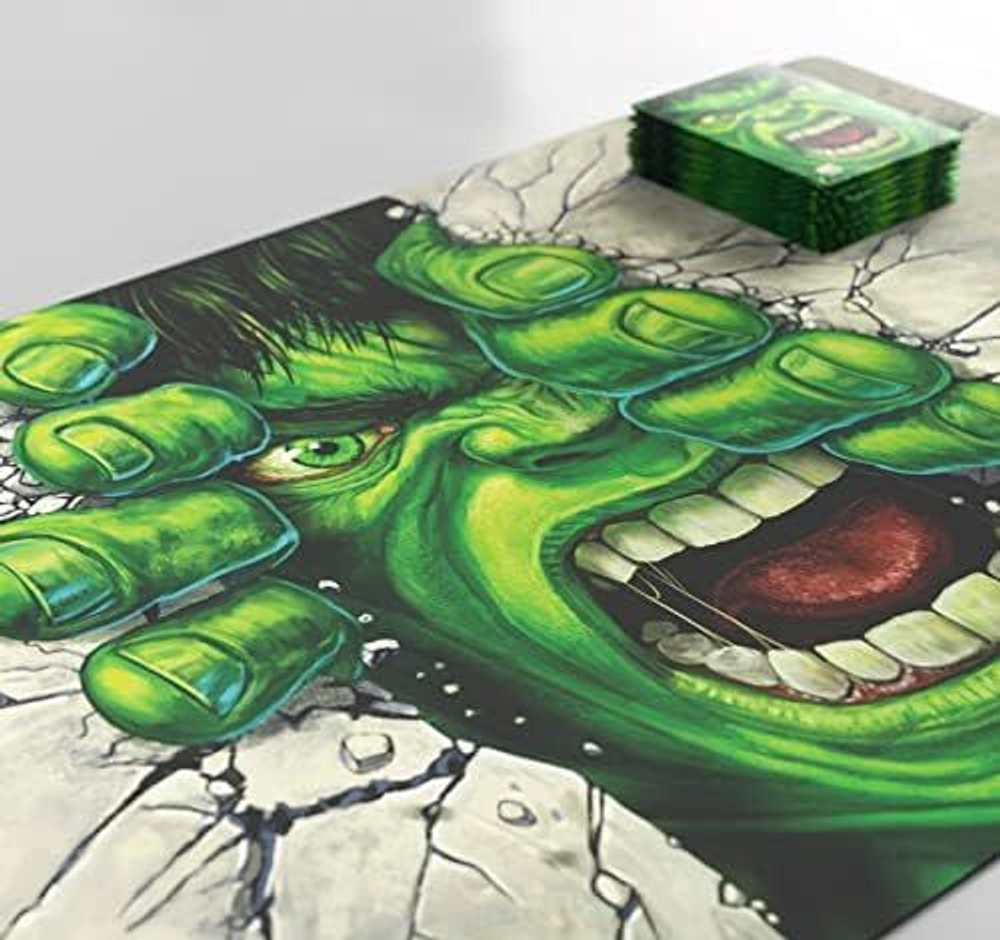 Плеймат Gamegenic - Marvel Champions Game Mat - Hulk