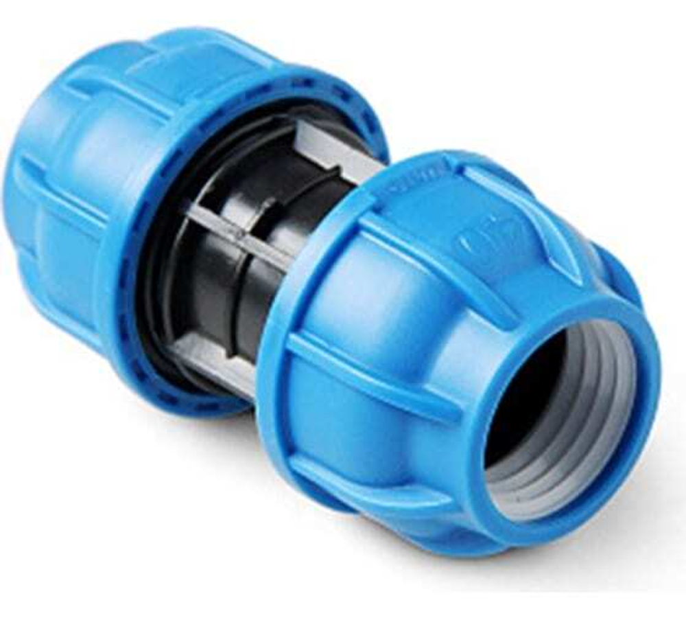 Муфта компрессионная ПНД Pro Aqua UNIO d25мм