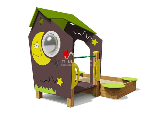 Песочный дворик “Домик звездочета”