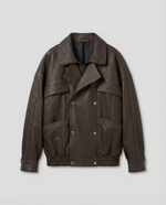 Кожаная куртка DARIUM (brown)