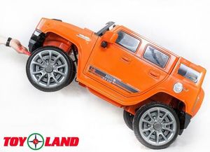 Детский электромобиль Toyland Hummer BBH1588 оранжевый