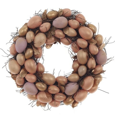 GAEM Изделие декоративное "Венок пасхальный", L32 W7 H33 см