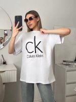 Футболка хлопковая оверсайз
