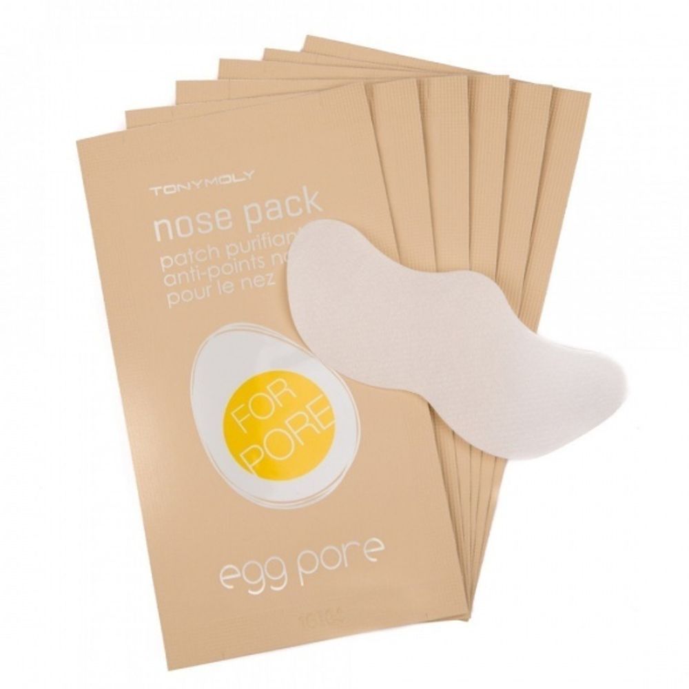 Полоски от черных точек TONY MOLY EGG PORE NOSE PACK PACKAGE 1 шт