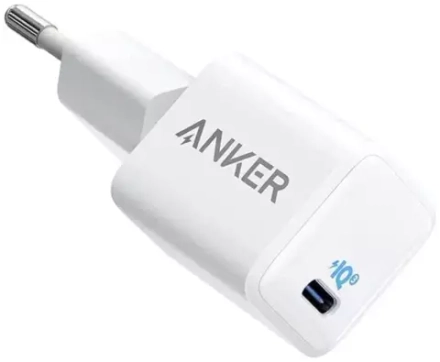 Сетевое зарядное устройство Anker PowerPort 3 Nano 20W USB-C Белый