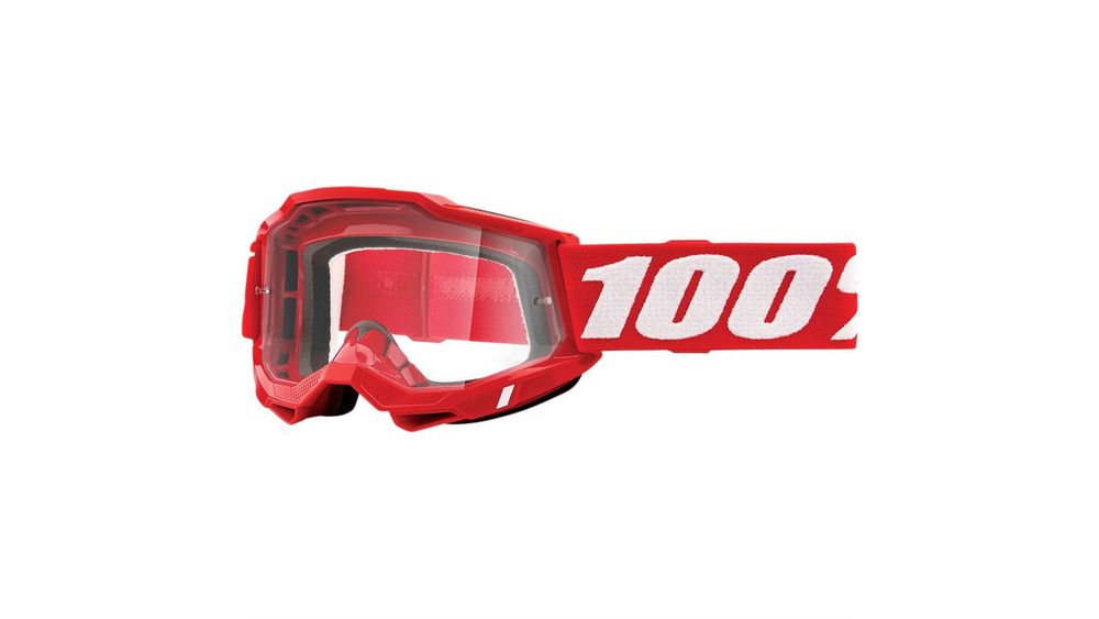 Очки 100% Racecraft 2 Goggle Orange / Clear Lens (50009-00013)