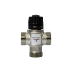 Клапан термосмесительный 3/4'' нар/нар/нар боковое смешение 35-60 град VRT
