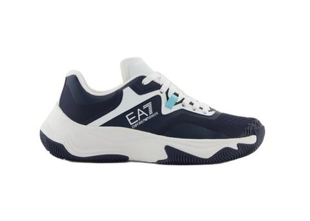 Теннисные кроссовки EA7 Unisex Woven Sneaker - sky captain/white/aqua sky