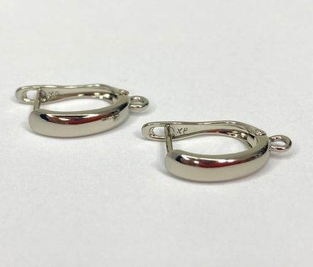 Швензы палочка без вставок S030H (Серебро)