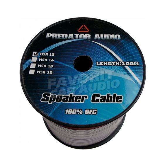 Акустический кабель Predator 12AWG 3.30мм²  OFC медь (100)