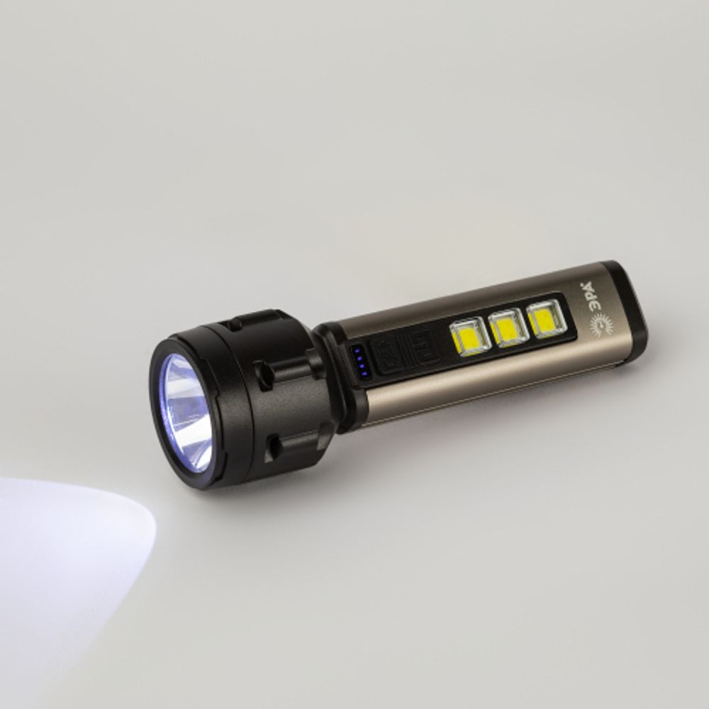 Светодиодный фонарь ЭРА UA-601 Прометей ручной аккумуляторный 5W | Универсальные  фонари