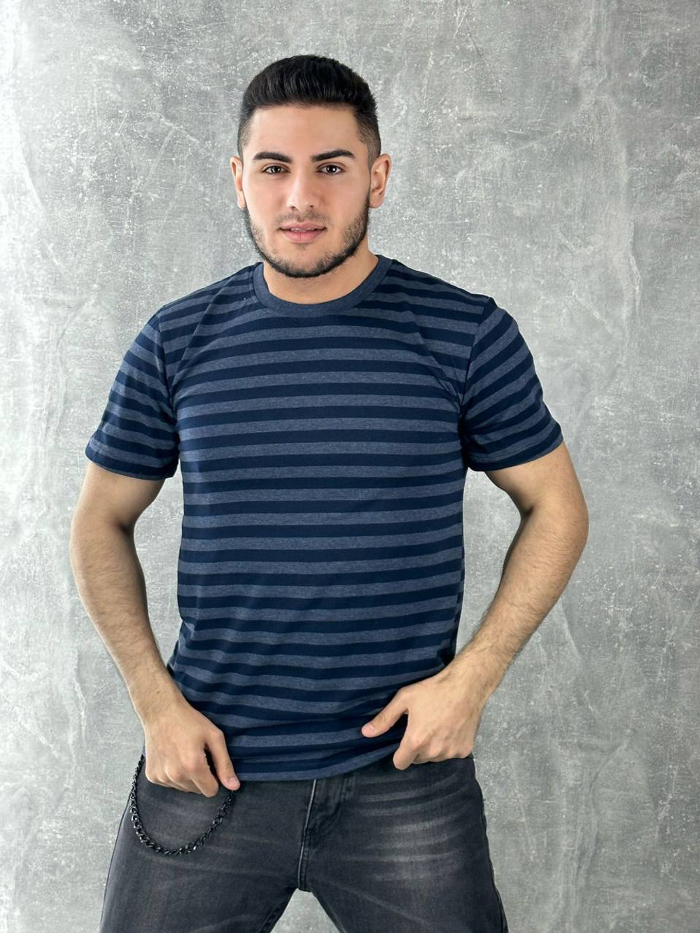 Футболка мужская ФМВ0004 полоска