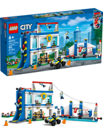LEGO City 60372 лего Полицейская академия, полицейская база с машиной и минифигурками, набор для игры, оригинал LEGO