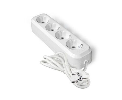 Удлинитель 4х2м с заземл. 10А IP20 У10-555 ПВС 3х0.75 UNIVersal 555-02