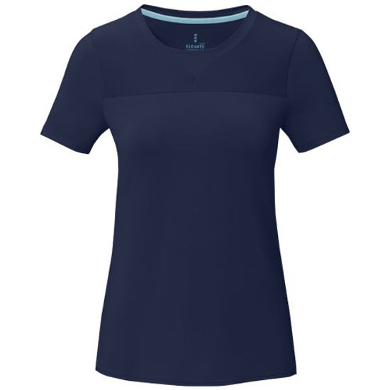 Borax Женская футболка с короткими рукавами из переработанного полиэстера согласно стандарту GRS с отличным кроем