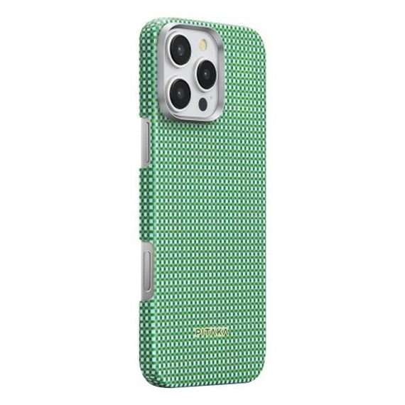 Чехол Pitaka Ultra-Slim Case для iPhone 16 Pro Зеленый (Forest Green) KI1601PFOR