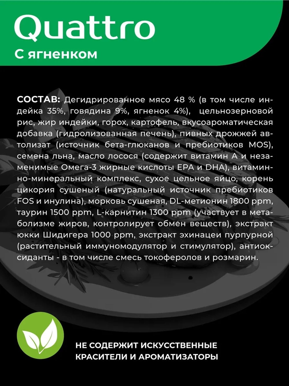 Корм для котят Бенгальская, с ягненком, 2 кг
