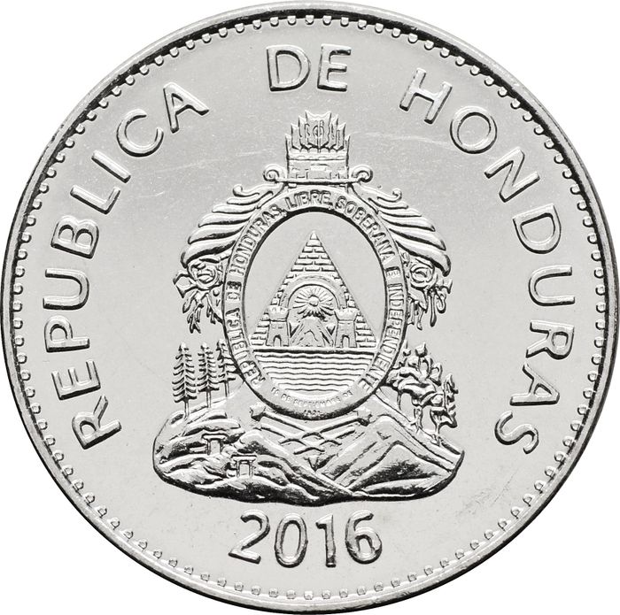 50 сентаво 2016 Гондурас UNC