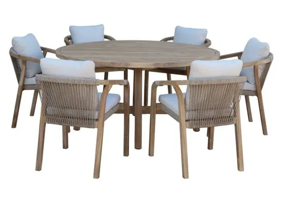 Стол Rimini Ø150, массив акации