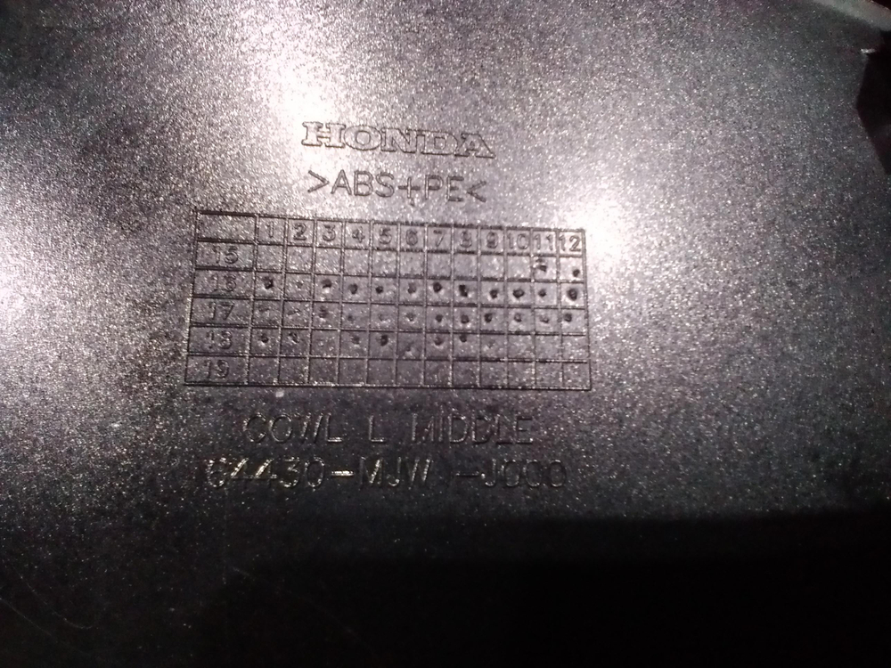 Пластик левая сторона Honda CBR500 16-21 Новый Оригинал 64430MJWJ000