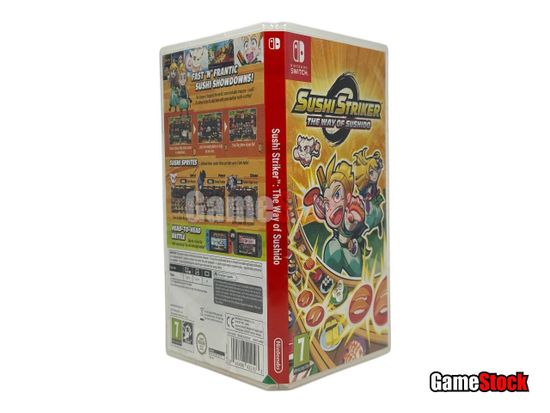 Sushi Striker: The Way of Sushid (Nintendo Switch, Английская версия, Б/У)
