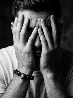 Мужской браслет на руку Змея. Авантюрин и Змеевик