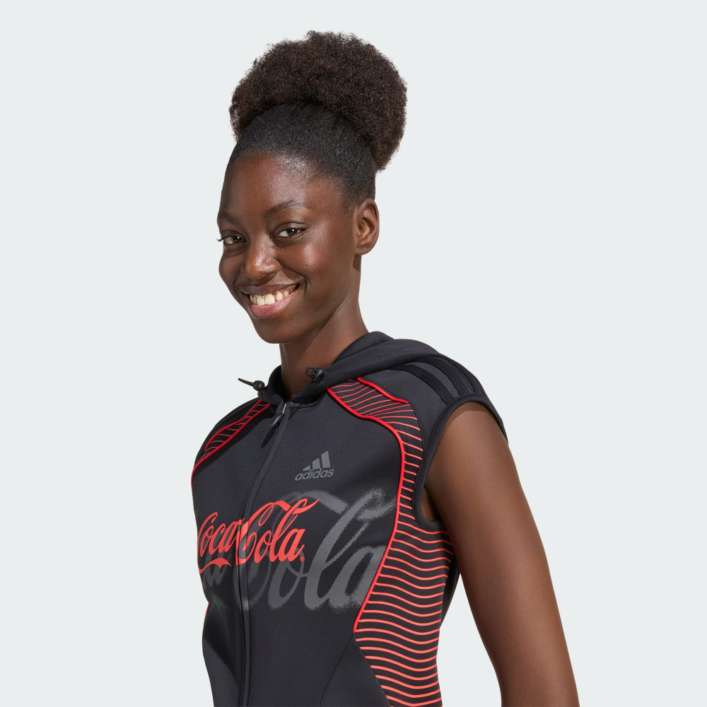 ADIDAS X COCA-COLA Толстовка с капюшоном, черный