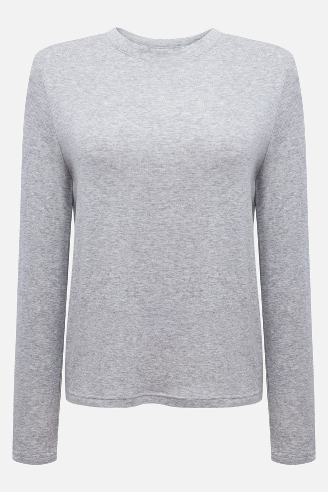 Лонгслив из тонкого трикотажа