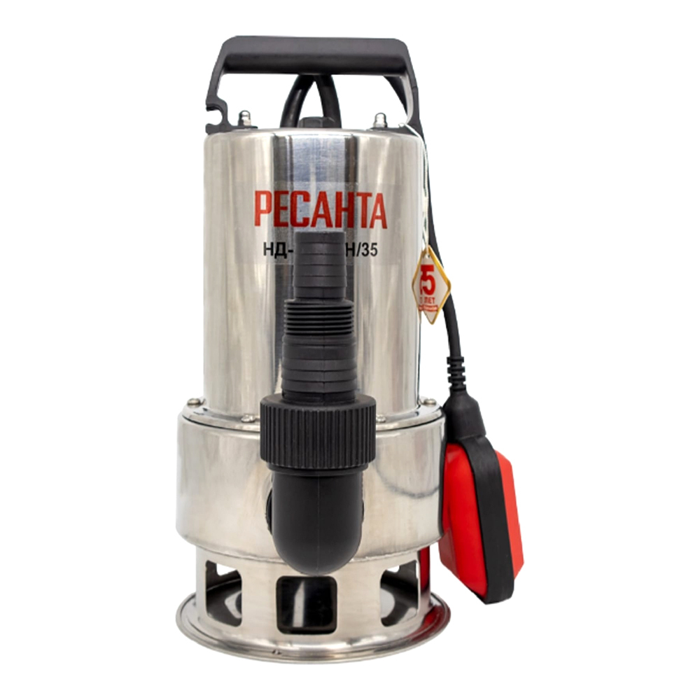 Насос погружной дренажный Ресанта НД-15500Н/35