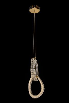 Подвесной светильник LED 60W 3000К-6000К LE3030/1S 2S GD золото Veronique Leon