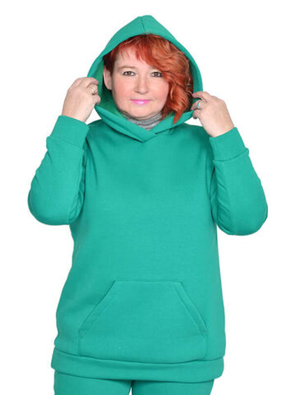 Толстовка из футера с начёсом Флай