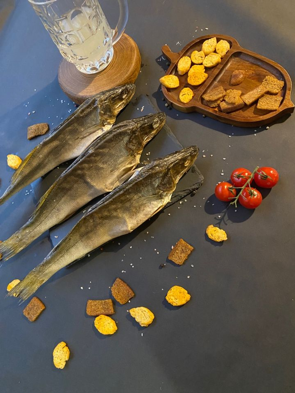 Судак вяленый с Ладожского озера, слабосоленый 1000 грамм