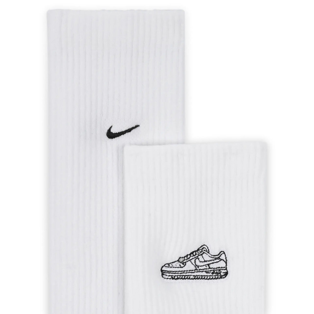 Носки Nike 1-Pack Everyday Plus Cushion Crew White