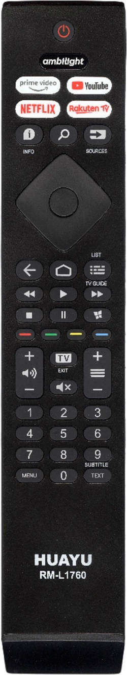 Пульт 398GR10BEPHN0057HR для телевизоров PHILIPS SMART TV AMBILIGHT / RM-L1760