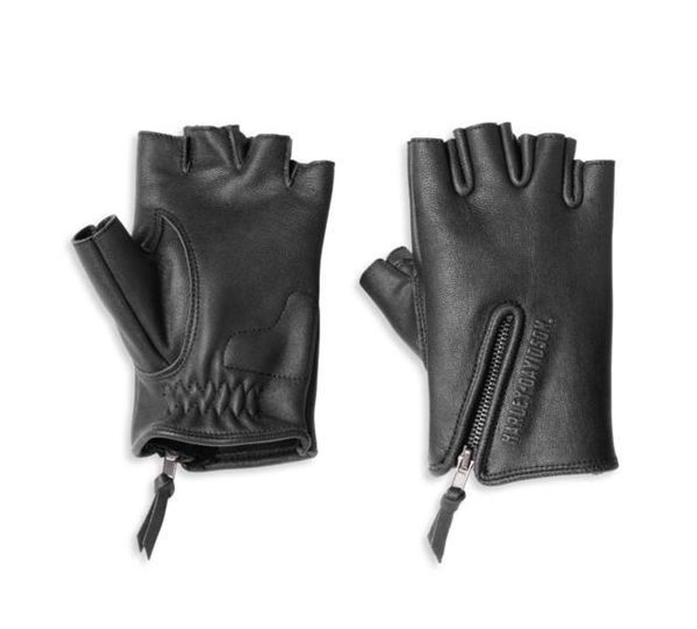 Митенки Edge Cut Fingerless Leather Harley-Davidson