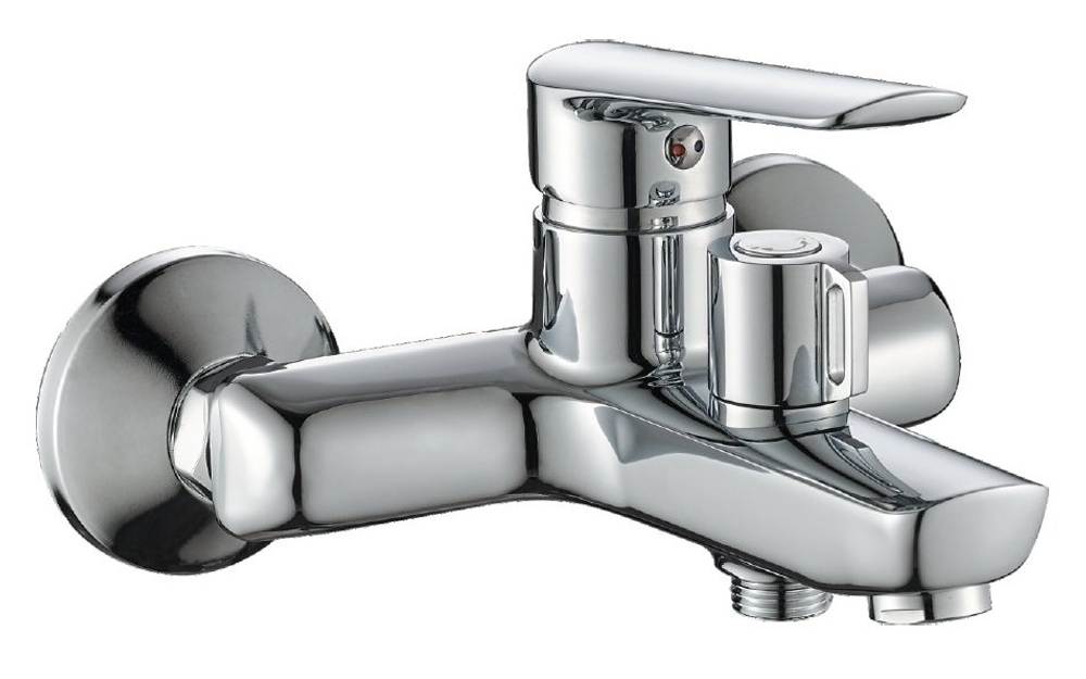 Смеситель ESKO "Lagos" для ванны, короткий излив, без акс., хром, арт. LG54