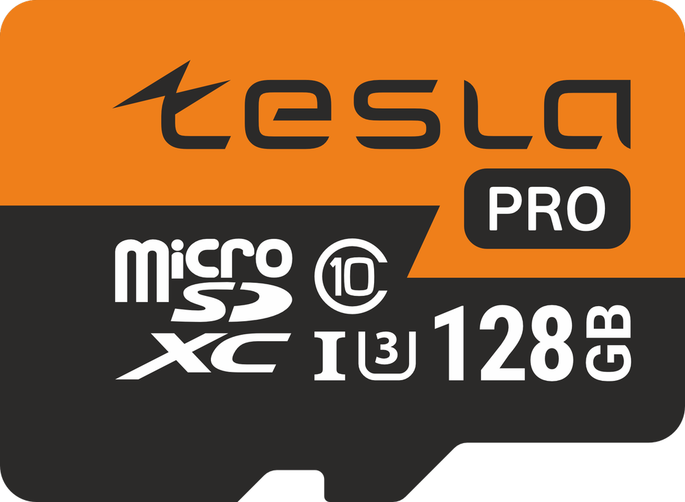 Карта памяти TESLA 128Гб microSDXC, C10/UHS-I U3 (TSLMSD128GU3)