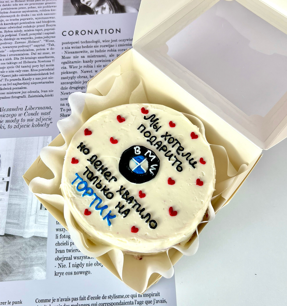 Бенто торт на день рождения