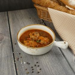 Блюдо круглое d 15 см h5 см 500 мл с ручкой   Proff Cuisine [4]