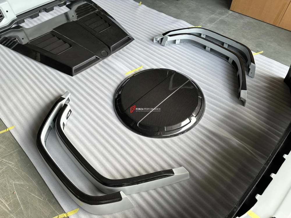 Карбоновый обвес для Mercedes-Benz G-Class W463A/W464 G63 / G550 2018+ Мерседес Гелик гелентваген