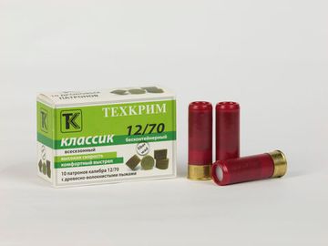 ПАТРОН ДЛЯ ГРАЖДАНСКОГО ОРУЖИЯ 12Х70 №3 Б/К [КЛАССИК ТК]