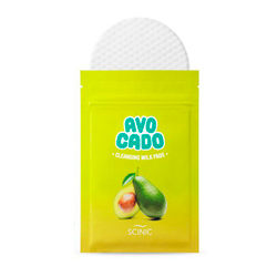 Scinic avocado cleansing milk pads - Очищающие диски для снятия макияжа
