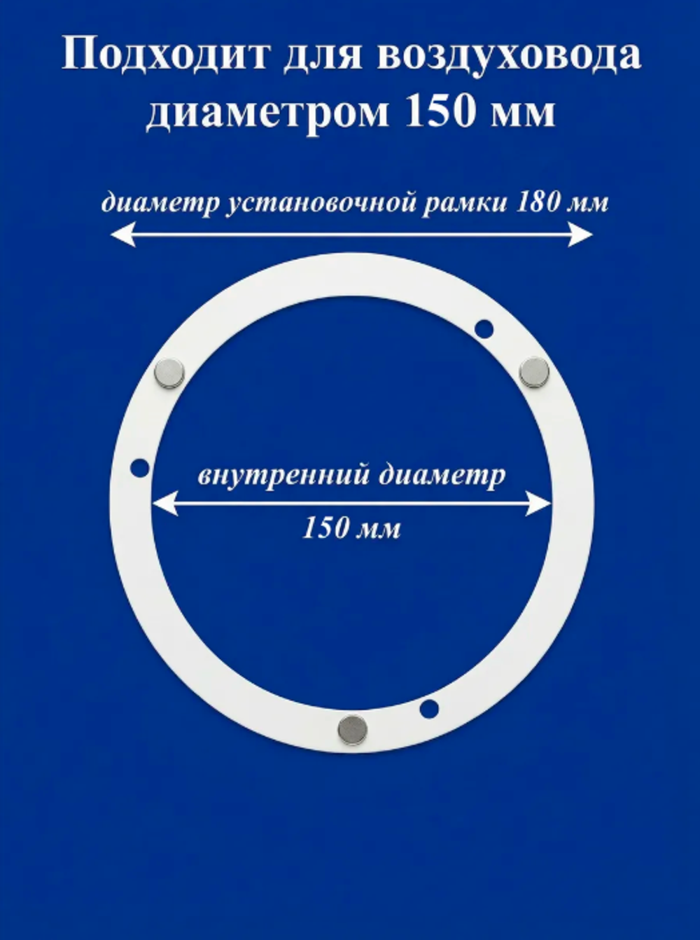 Вентиляционная Решетка КП САН 150х150 белый
