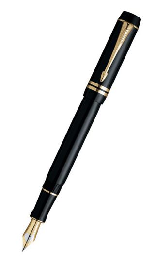 Перьевая ручка Parker Duofold Centennial, Black GT, S0690330