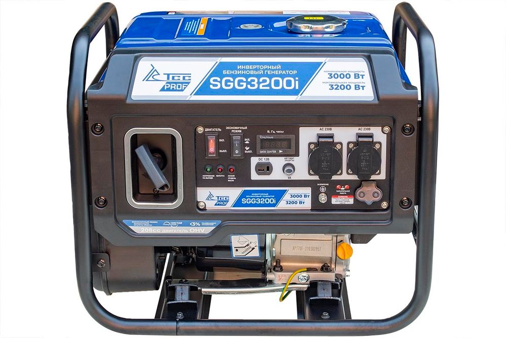 Бензогенератор инверторный ТСС SGG 3200i - [3 кВт / 220В]
