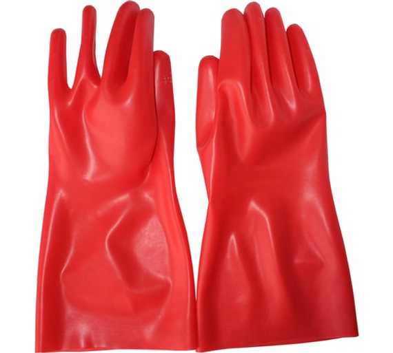 Перчатки PVC7335 с ПВХ покрытием Delta Plus PVC733510