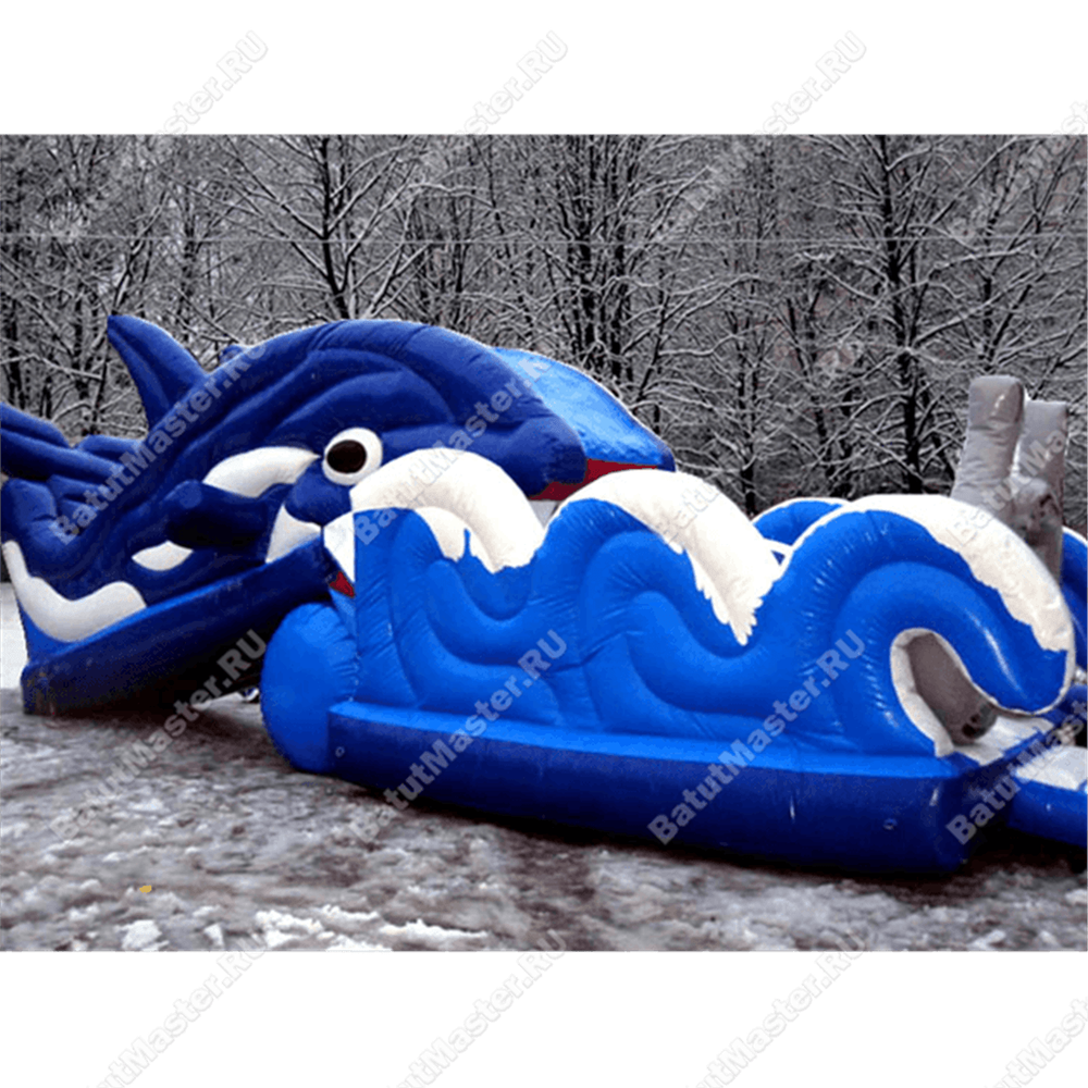 Надувной батут-робот "Касатка"