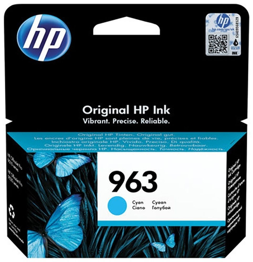 Картриджи HP 963 3JA23AE голубой