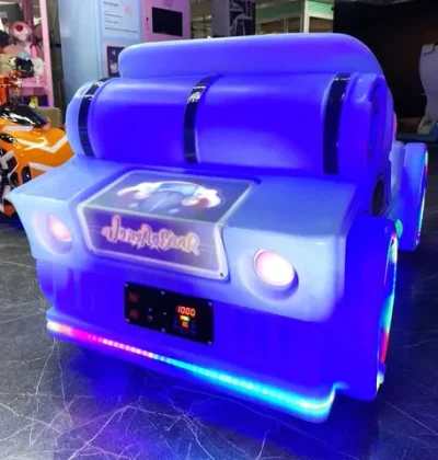 Прокатный аттракцион «Disco Car» Электромобиль